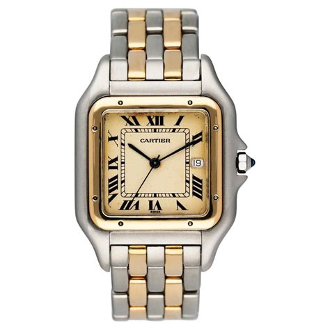 cartier two tone panthere|cartier panthere vintage.